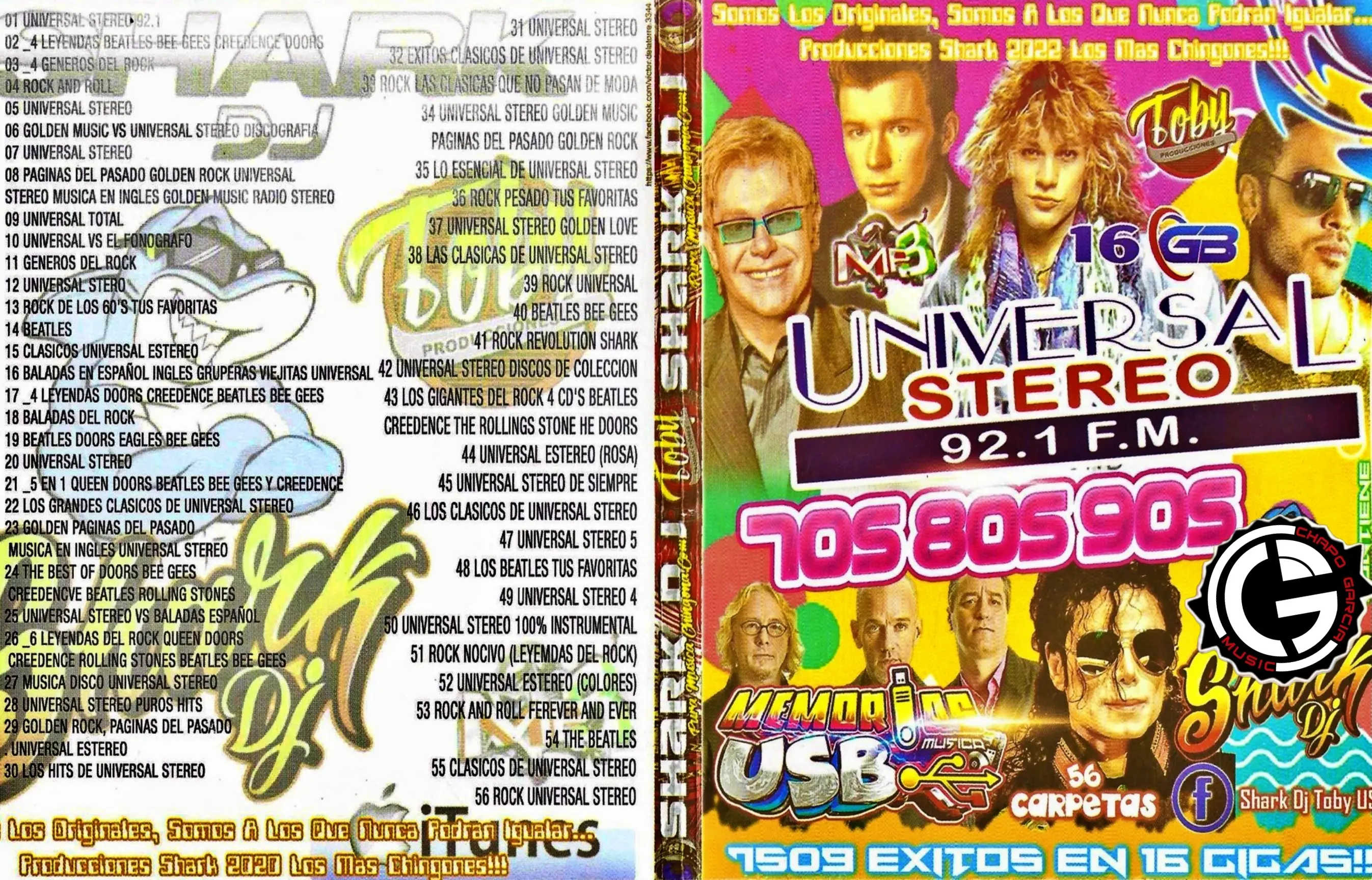 UNIVERSAL STEREO 70s 80s 90s TOBY!!